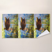 Serviette de Bath de canard de Mallard (Serviette de bain)