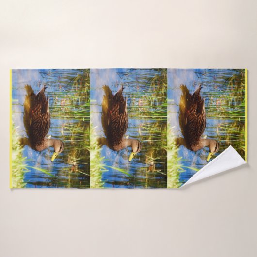 Serviette de Bath de canard de Mallard (Serviette de bain)