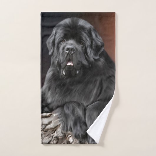 Serviette de bave de roi de souche d'ours Notta (Serviette à main)