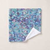 Serviette de bleus de sirène (Gant de toilette)