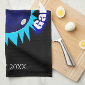 Serviette de Bowling personnalisée 300 Game Blues (Quart Plié)