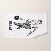 Serviette de Bowling Personnaliser (Serviette à main)