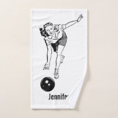 Serviette de Bowling Personnaliser (Serviette à main)