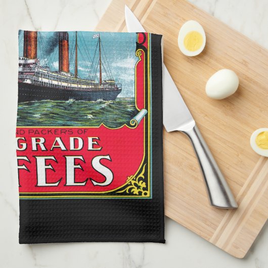 Serviette de café pour les importateurs (Quart Plié)