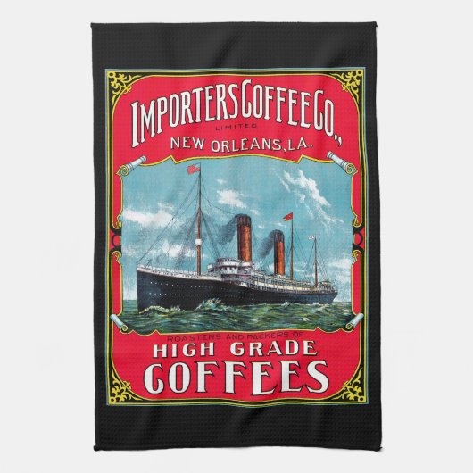 Serviette de café pour les importateurs (Vertical)