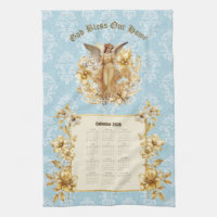 Serviette de calendrier 2026 Bel Ange Gardien