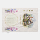 Serviette de calendrier 2026 Cottage Une saison de (Horizontal)