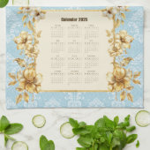 Serviette de calendrier 2026 Pretty Guardian Angel (Plié)