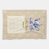 Serviette de calendrier 2026 Thé ou message person (Horizontal)