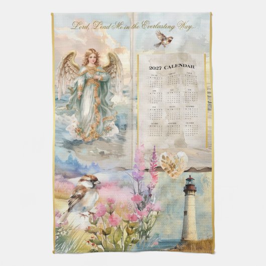 Serviette de calendrier 2027 Conduis-moi dans le c (Vertical)