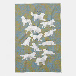 Serviette de calendrier 2027 William Morris Newf d