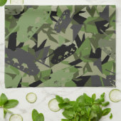Serviette de camouflage d'armée de réservoir (Plié)