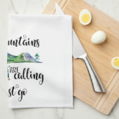 Serviette de campeur ou de cuisine de Motorhome (Quart Plié)