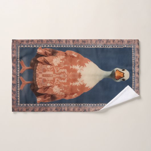 Serviette de canard (Serviette à main)