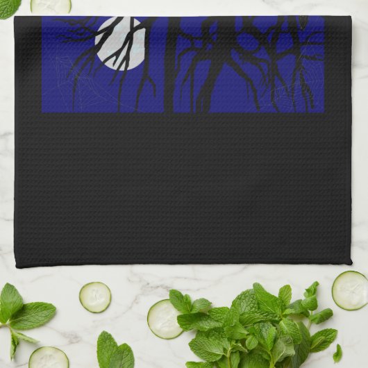 Serviette de chat Noir Serviettes de thé de chat É (Plié)