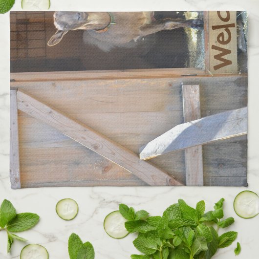 Serviette de chèvre (Plié)