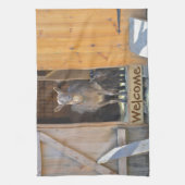 Serviette de chèvre (Vertical)