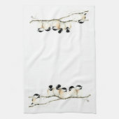 Serviette de Chickadees (Vertical)