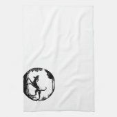 Serviette de chien Chasse Chien Art Serviette de t (Vertical)