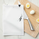 Serviette de chien de traîneau Husky Torchon de th (Quart Plié)