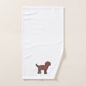 Serviette de chien en plastique (Serviette à main)