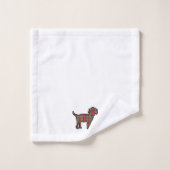 Serviette de chien en plastique (Gant de toilette)