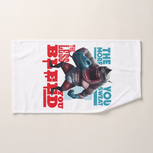 Serviette de citation de requin (Serviette à main)