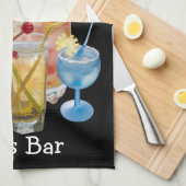 Serviette de cocktail pour Happy Hour (Quart Plié)