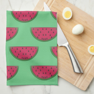 Serviette de conception de cuisine de pastèque