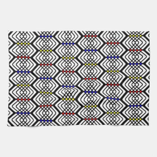 Serviette de couleurs primaires (Horizontal)