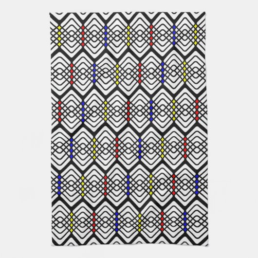 Serviette de couleurs primaires (Vertical)