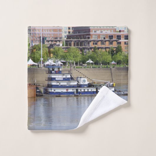 Serviette de Covington. (Gant de toilette)