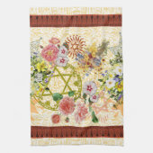 Serviette de Cucamonga Magen David (Vertical)