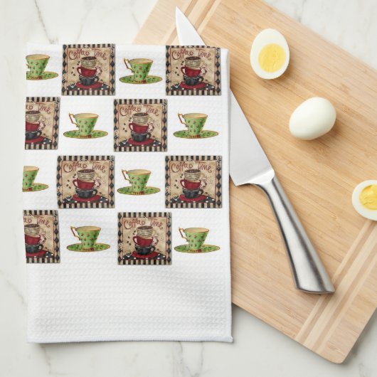 serviette de cuisine (Quart Plié)