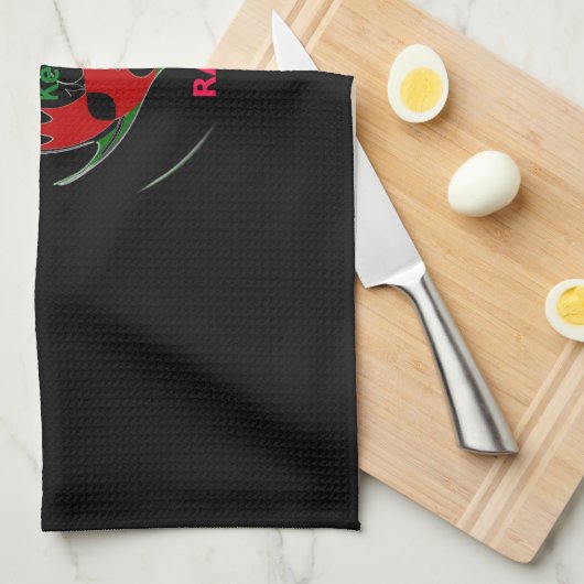Serviette de cuisine (Quart Plié)