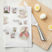 serviette de cuisine (Quart Plié)