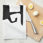serviette de cuisine (Quart Plié)