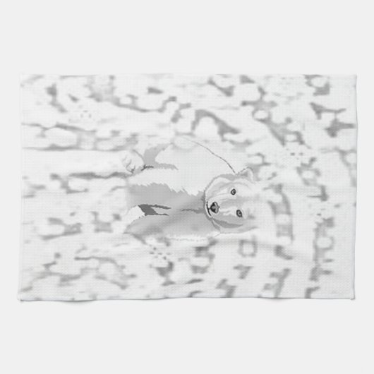 serviette de cuisine (Horizontal)