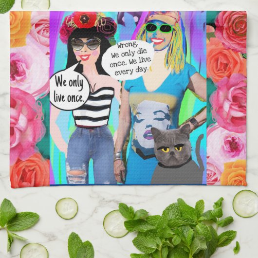 Serviette de cuisine (Plié)