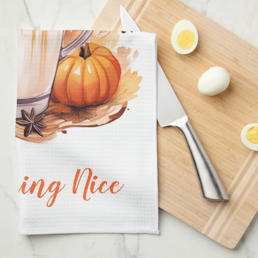 Serviette de cuisine (Quart Plié)