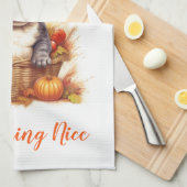 Serviette de cuisine (Quart Plié)