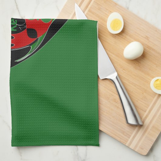 Serviette de cuisine (Quart Plié)