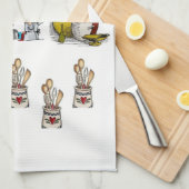 serviette de cuisine (Quart Plié)