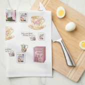 serviette de cuisine (Quart Plié)