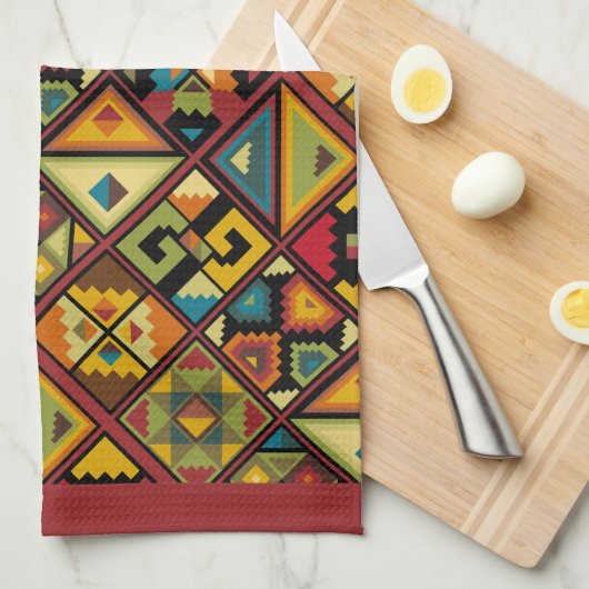 Serviette de cuisine (Quart Plié)