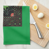 Serviette de cuisine (Quart Plié)