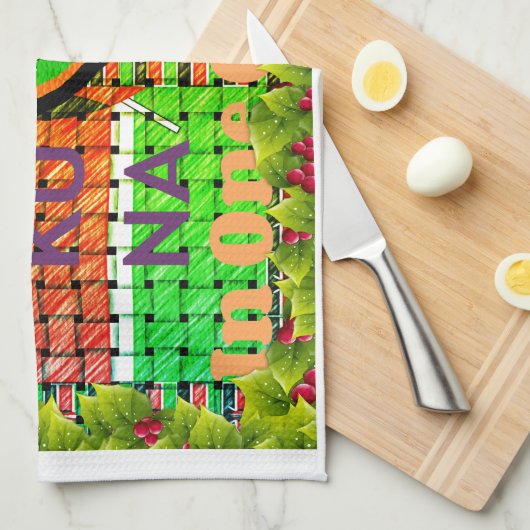 Serviette de cuisine (Quart Plié)