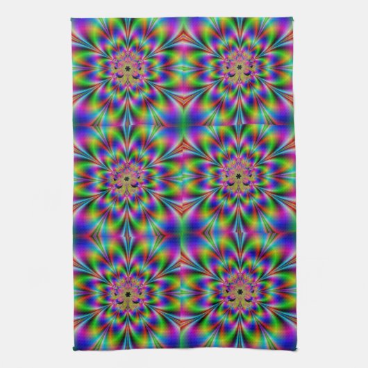 Serviette de cuisine 110 fractale (Vertical)