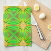 Serviette de cuisine 115 fractale (Quart Plié)