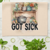 Serviette de cuisine 16 po x 24 po (Plié)